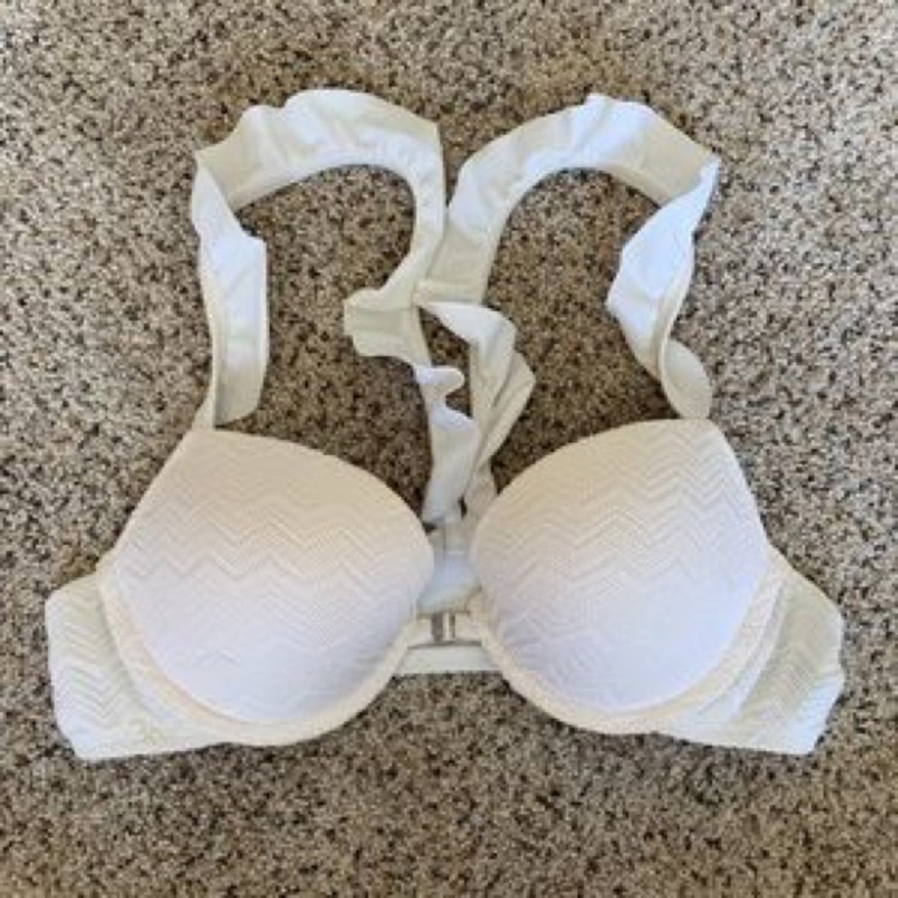 Aerie Swim Ruffled Swim Top